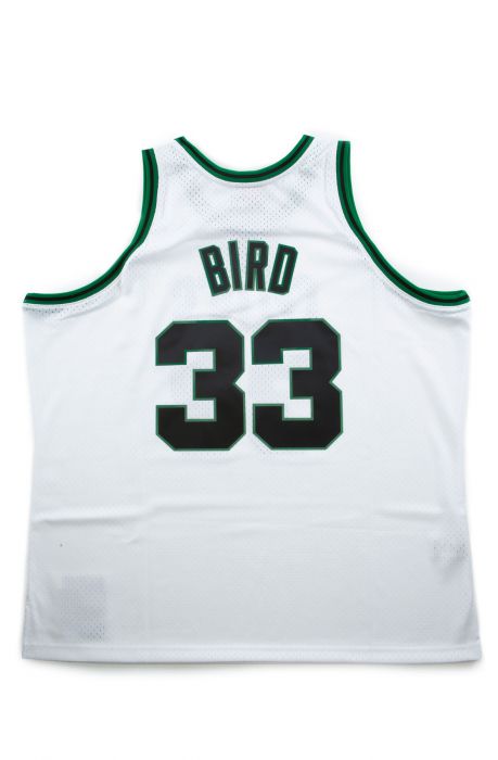 Larry Bird Boston Celtics 1985-86 Swingman Jersey White