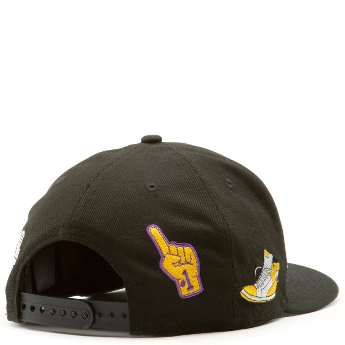 Los Angeles Lakers NBA Finals 9Fifty Snapback Hat Black