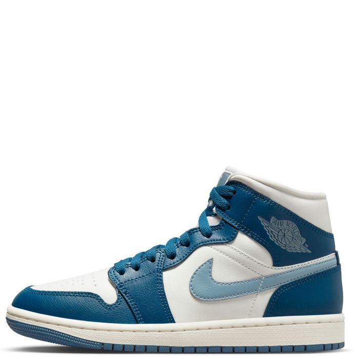 Jordan 1 Mid  Sky J Fr Blue/Ozone Blue-Sail