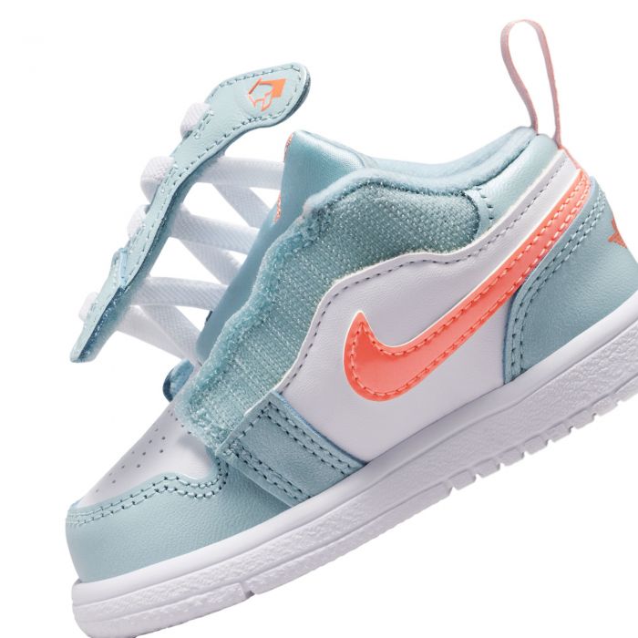 Toddler Jordan 1 Low ALT Ocean Bliss/Atomic Pink-White
