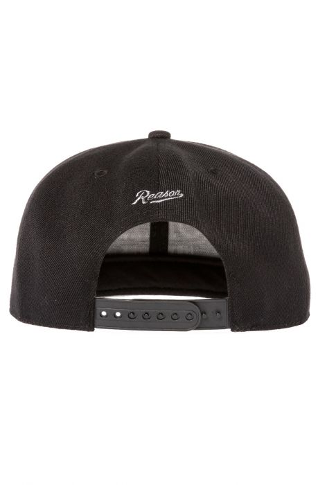 The Homies Snapback Hat in Black Black