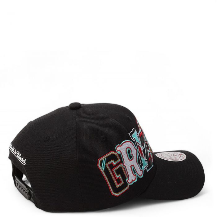 NBA Memphis Grizzlies Hyper Type Pro Crown Snapback  Black