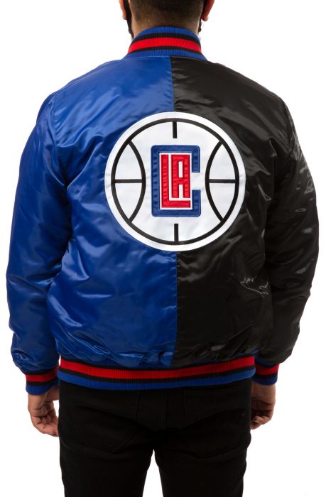 Los Angeles Clippers Jacket Black/Blue