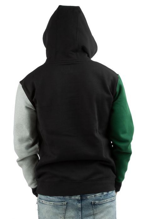 Colorblock Hoodie Eden Green