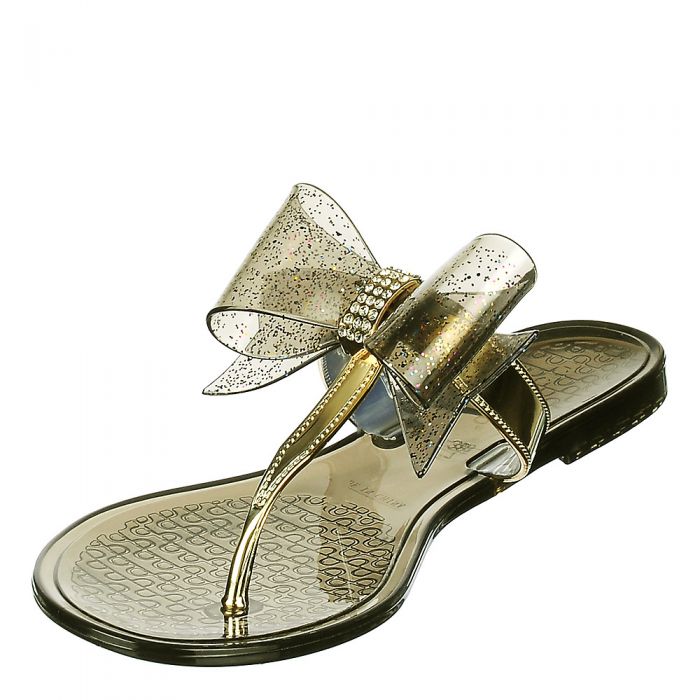 Claire-28 Thong Sandal Gold