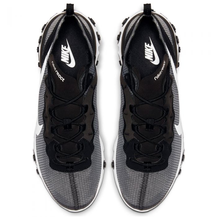 nike react element 55 black white mens