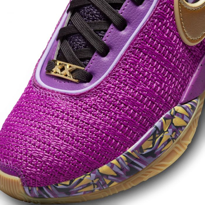 (GS) LeBron 20 SE Vivid Purple/Metallic Gold-Black