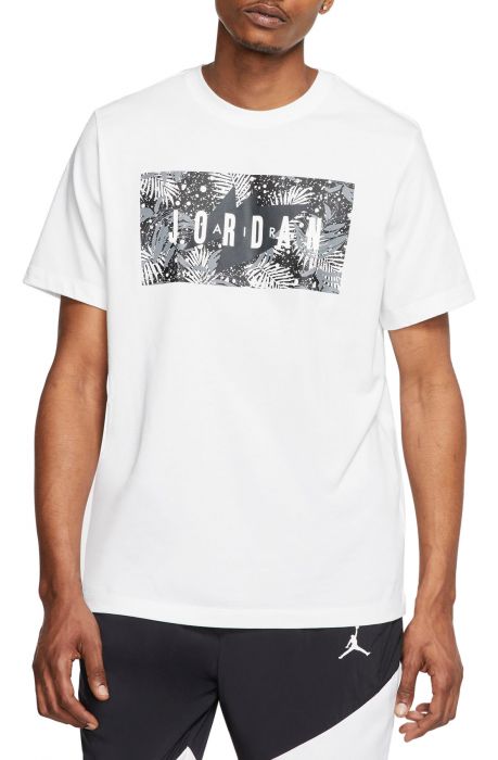 JORDAN Poolside Floral T-Shirt CQ2060 100 - Shiekh