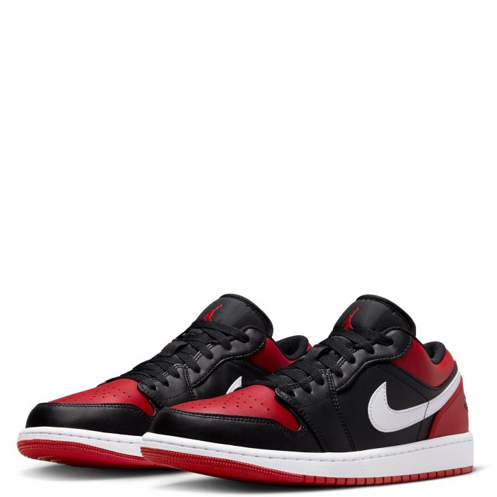 Air Jordan 1 Low Black/Gym Red-White