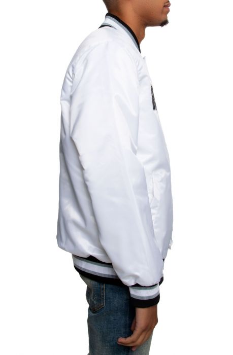 Oakland Raiders Jacket White/Black/Grey