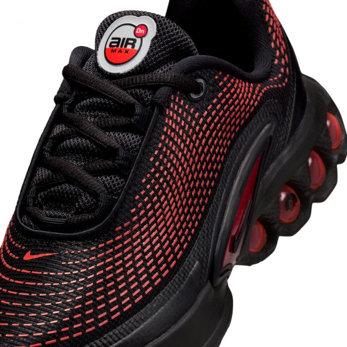 Grade-School Air Max Dn Black/Black-Black-Bright Crimson