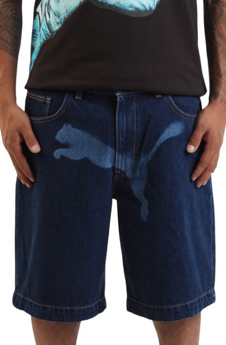 A$AP ROCKY x PUMA Denim Shorts  Dark Denim