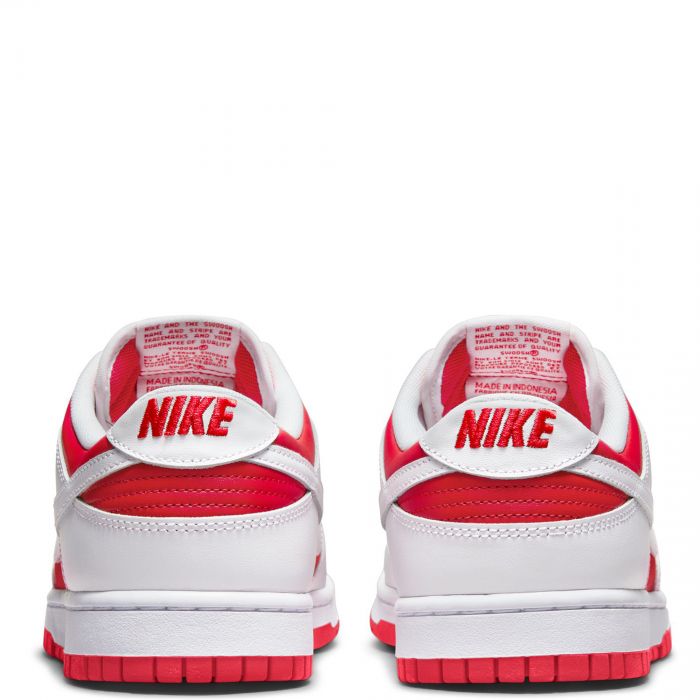 Dunk Low  University Red/White-Total Orange