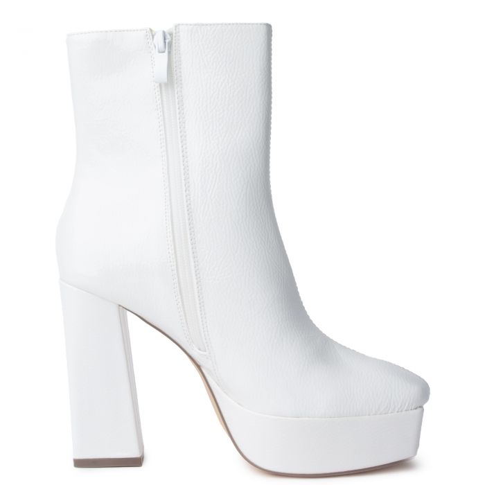 LILIANA Luster-1 Ankle Boots LUSTER-1-WHT - Shiekh