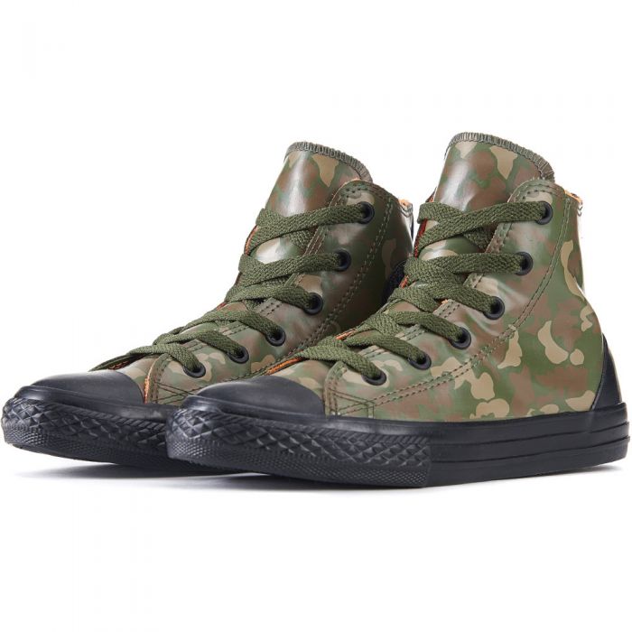 CONVERSE for Kids: Chuck Taylor All Star Rubber Green Sneakers 651679C ...