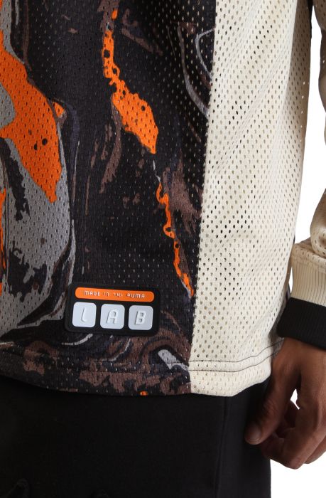 Lafrané Heem Moto Jersey Black/Orange/White