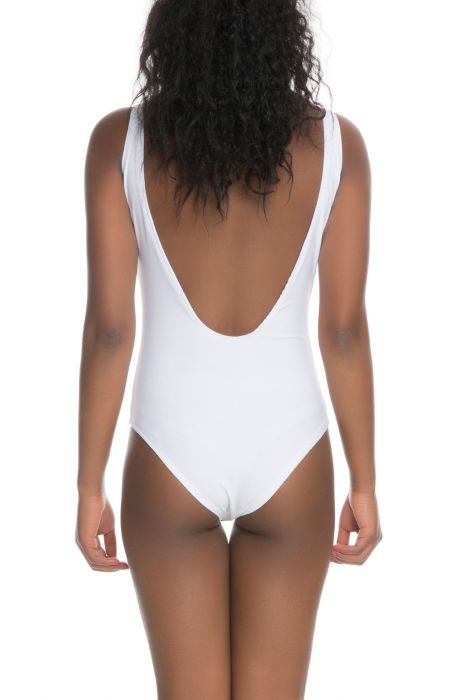 The Slay Day Body Suit  in White White