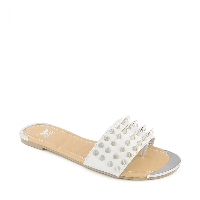 092 Flat Sandal Silver