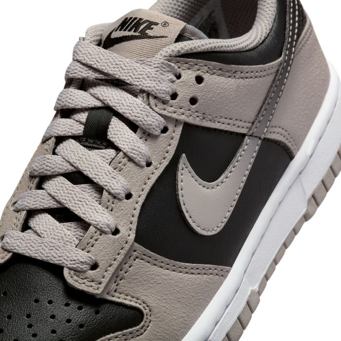 Grade-School Dunk Low College Grey/Black-White