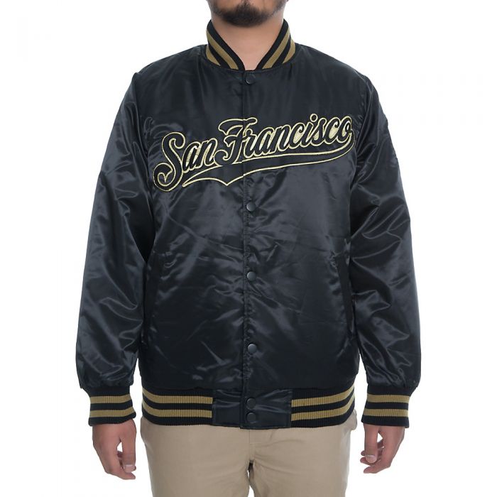 Men's San Francisco Giants Jacket Black/Gold