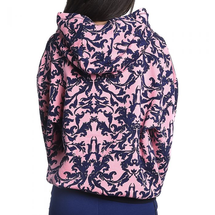 Pink / Navy Women's Baroque Hoodie