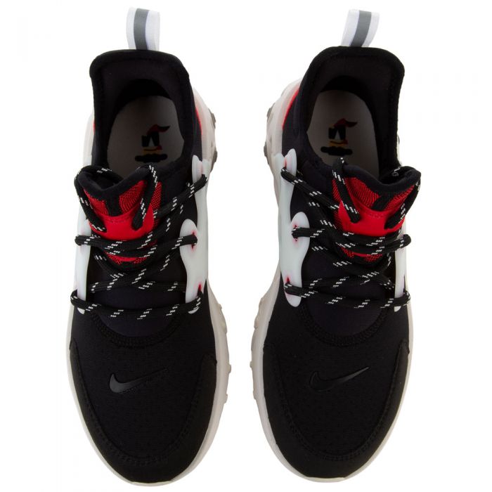 nike react presto black phantom university red