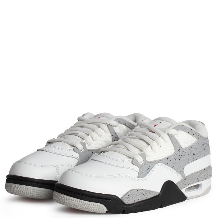 AIR JORDAN 4 RM Summit White/Fire Red-Black-Matte Silver