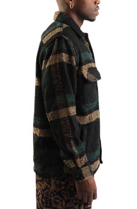 Raywood Shacket Black Green