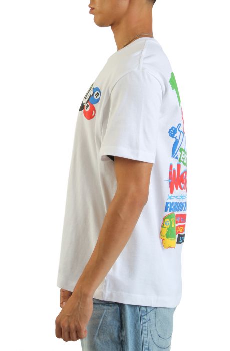 Billard Buddha Logo T-Shirt  White