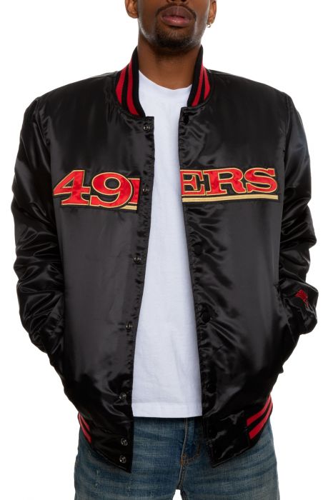 49ers jacket white