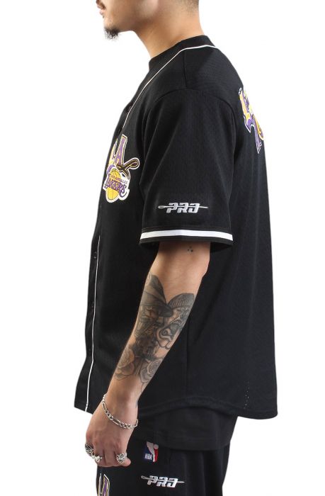 NBA Lakers City Ransom Mesh Jersey Black