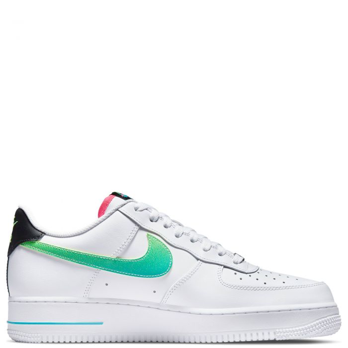 air force 1 lv8 trainers white green noise game royal