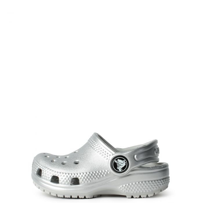Toddler Classic Clog Silver