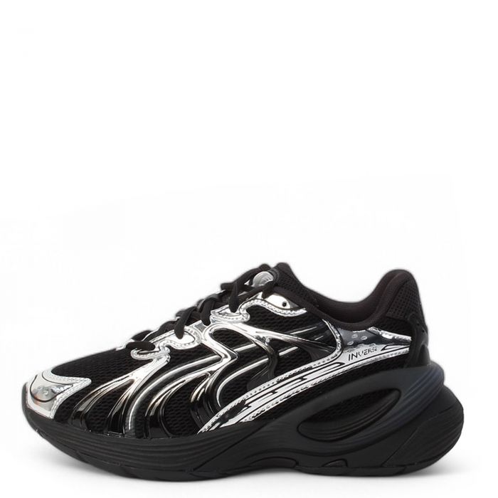 Grade School Puma Inverse  Black/Silver
