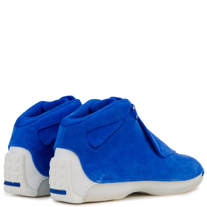 AIR JORDAN 18 RETRO  RACER BLUE/RACER BLUE-SAIL