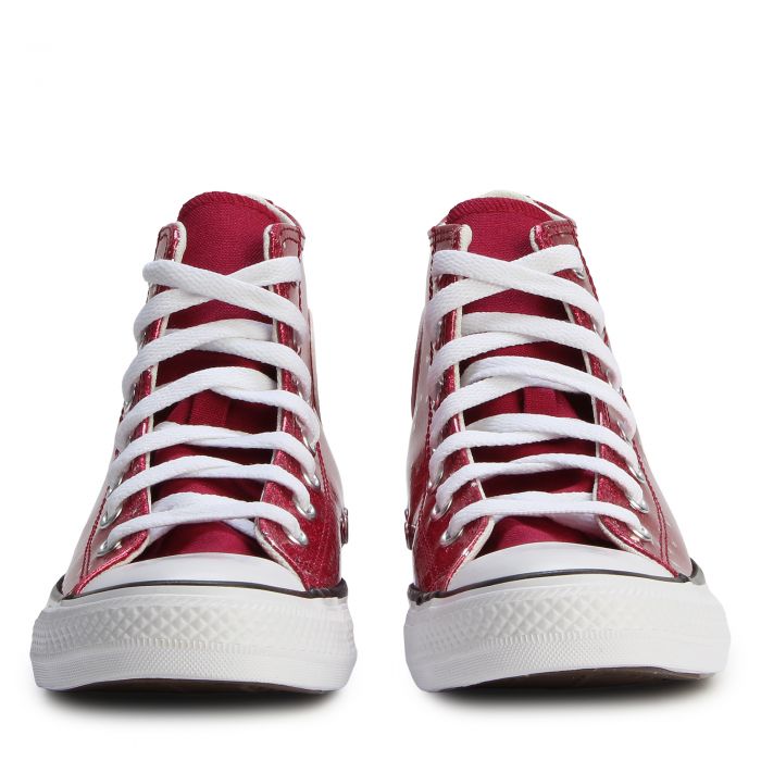 Grade-School Chuck Taylor All Star Glitter Sporty Berry/White/Egret