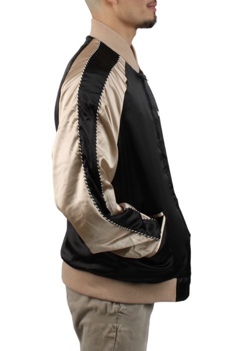 HUF X FREDDIE GIBBS SOUVENIR JACKET Berry