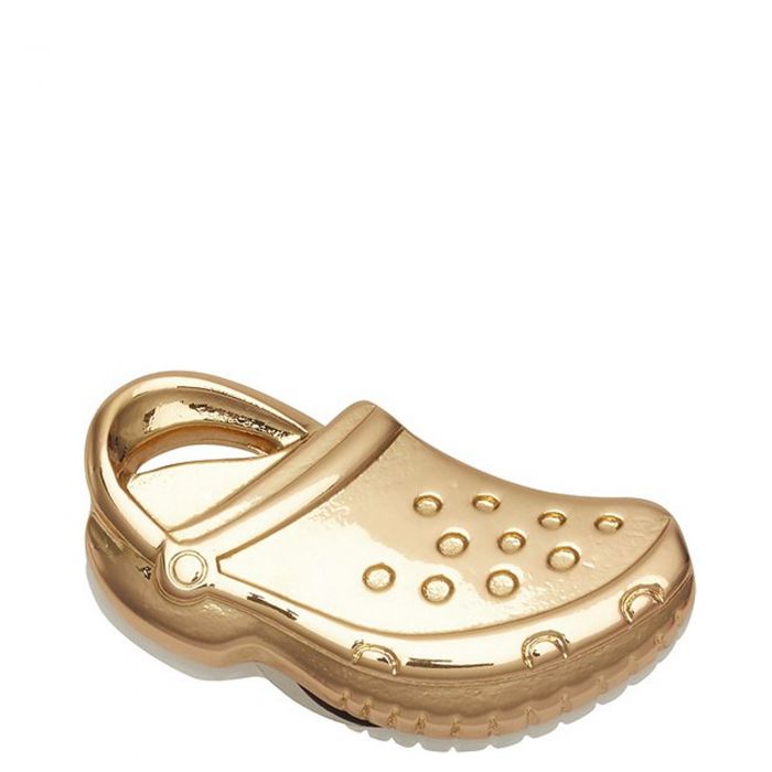 Gold Classic Clog Jibbitz Gold