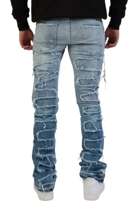 Martin Stacked Jean Sky Blue