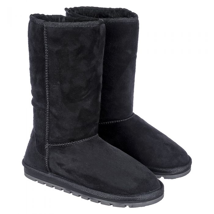 flat mid calf boots for women