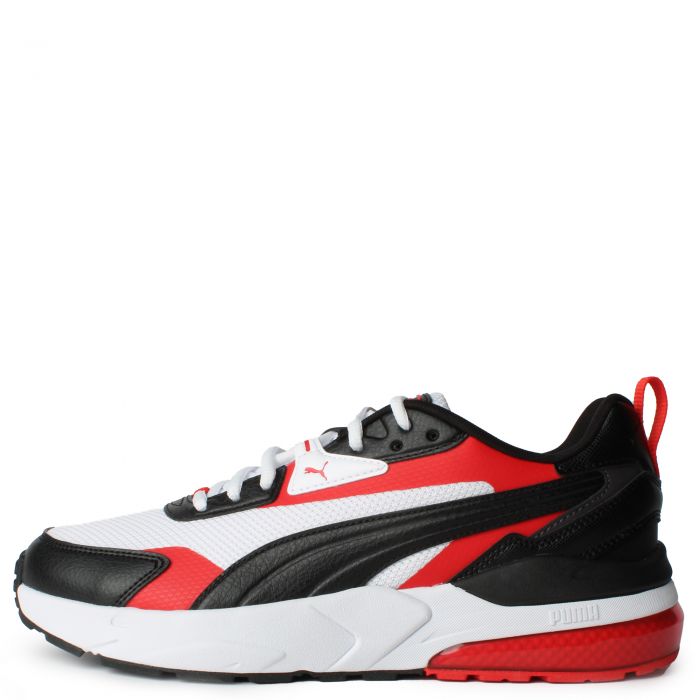Vis2K Back to Heritage PUMA White-PUMA Black-For All Time Red