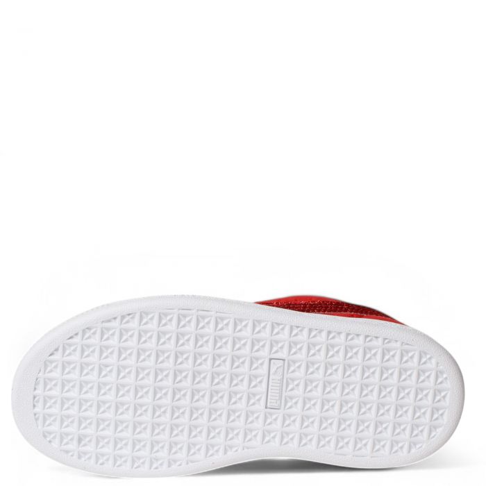 SUEDE XL HOLIDAY GLITZ PS red