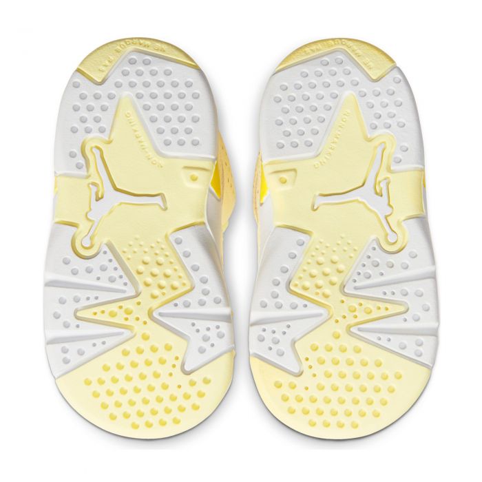 (TD) Air Jordan 6 Retro Citron Tint/Dynamic Yellow-Black-White