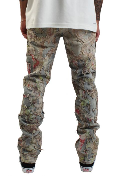 Elder Jean  Multi Color