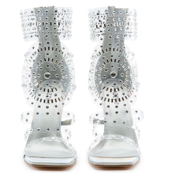 Leona-01 Clear Dress High Heel