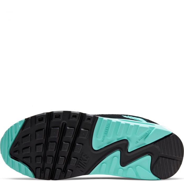 (GS) Air Max 90 LTR White/Particle Grey-Lt Smoke Grey