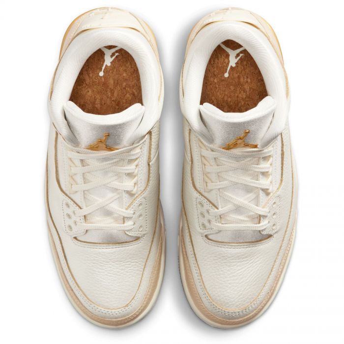 Air Jordan 3 Retro Champagne And Oysters  Sail/Team Gold-Pale Ivory-Metallic Gold