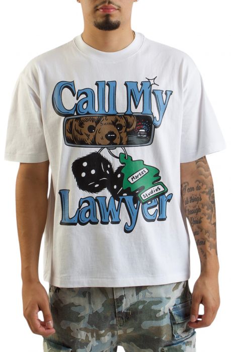 Call My Lawyer Chase T-Shirt  White