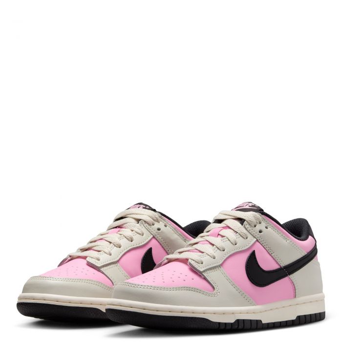 Grade-School Dunk Low  Pink Rise/Black-Lt Orewood Brn