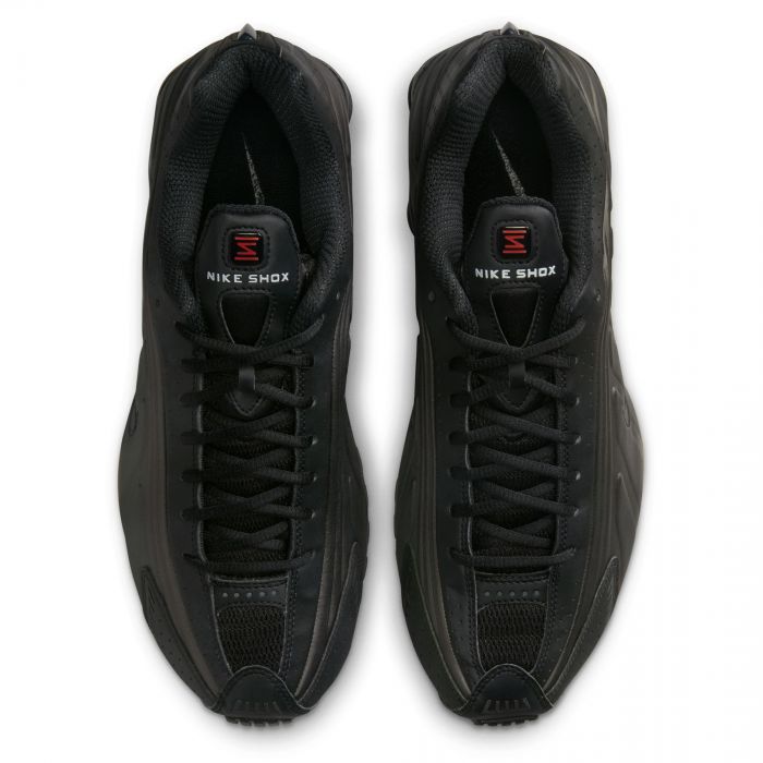 Shox R4 Black/Black-Black-Bright Crimson